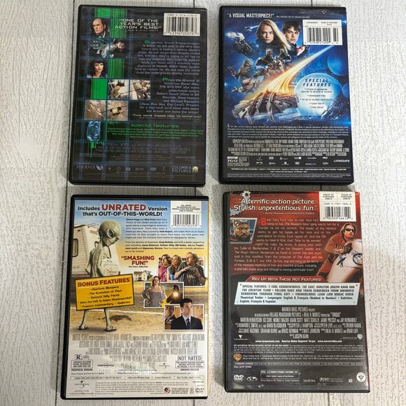 Movie Night Lot - 10 Sci-Fi & Comedy DVDs - Picture 9 of 13